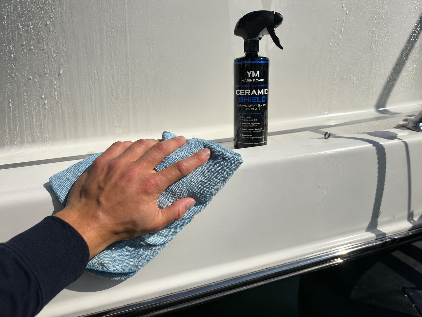 Stap 1: boot schoon en droog maken