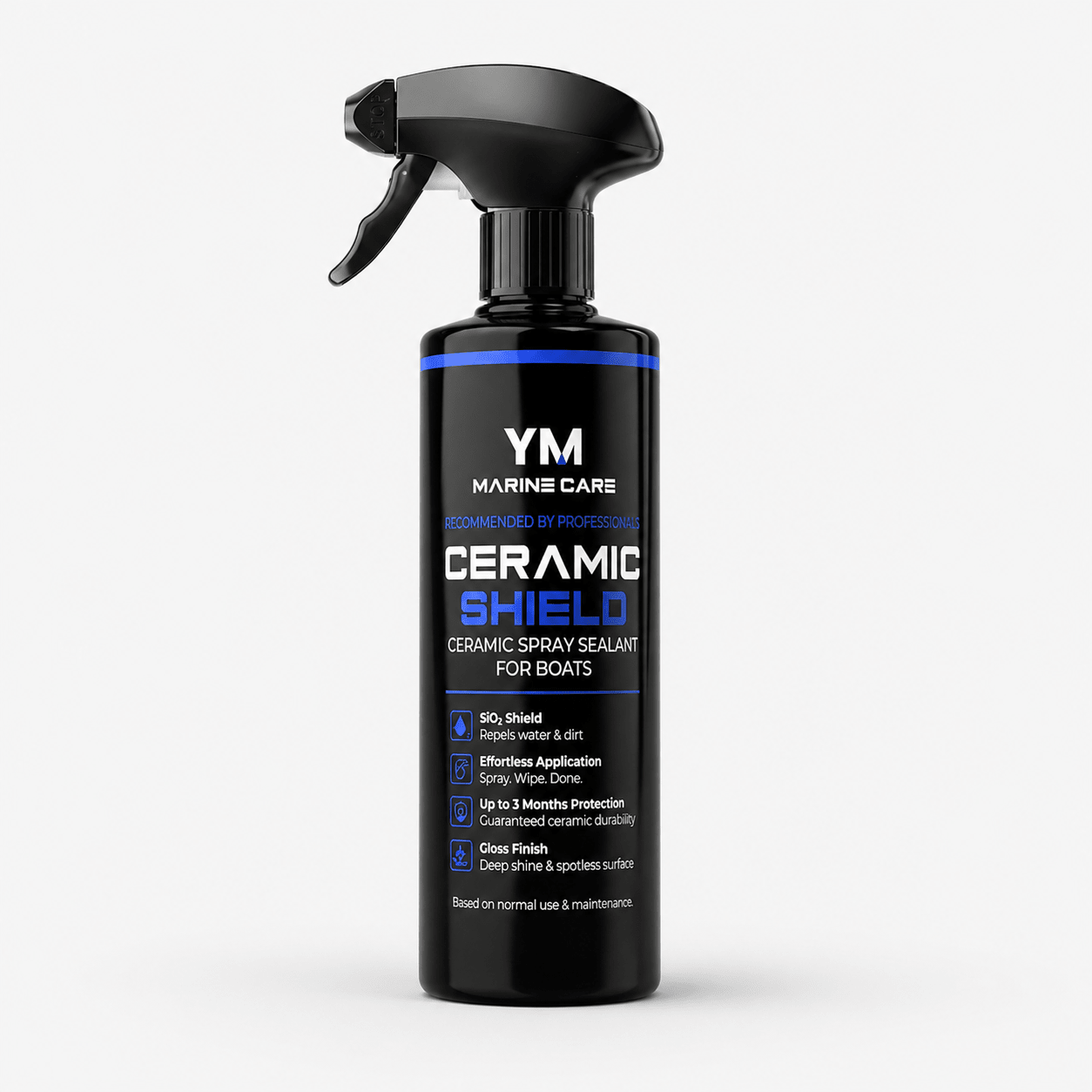 Ceramic Shield boot onderhoud en bescherming - YM Marine Care
