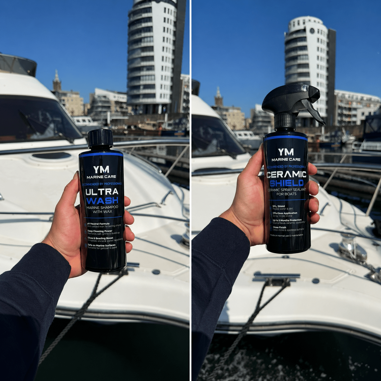 YM Marine Care professionals aan boord