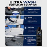 Ultra Wash & Wax boot onderhoud en bescherming - YM Marine Care