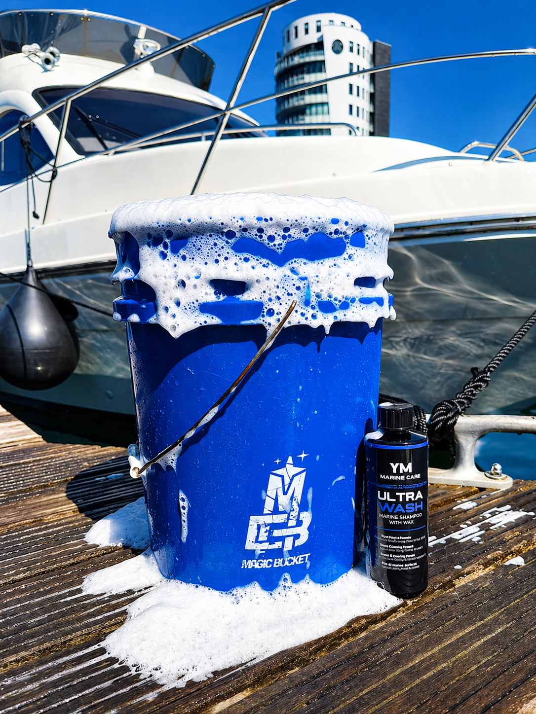 Stap 1: Ultra Wash & Wax mengen